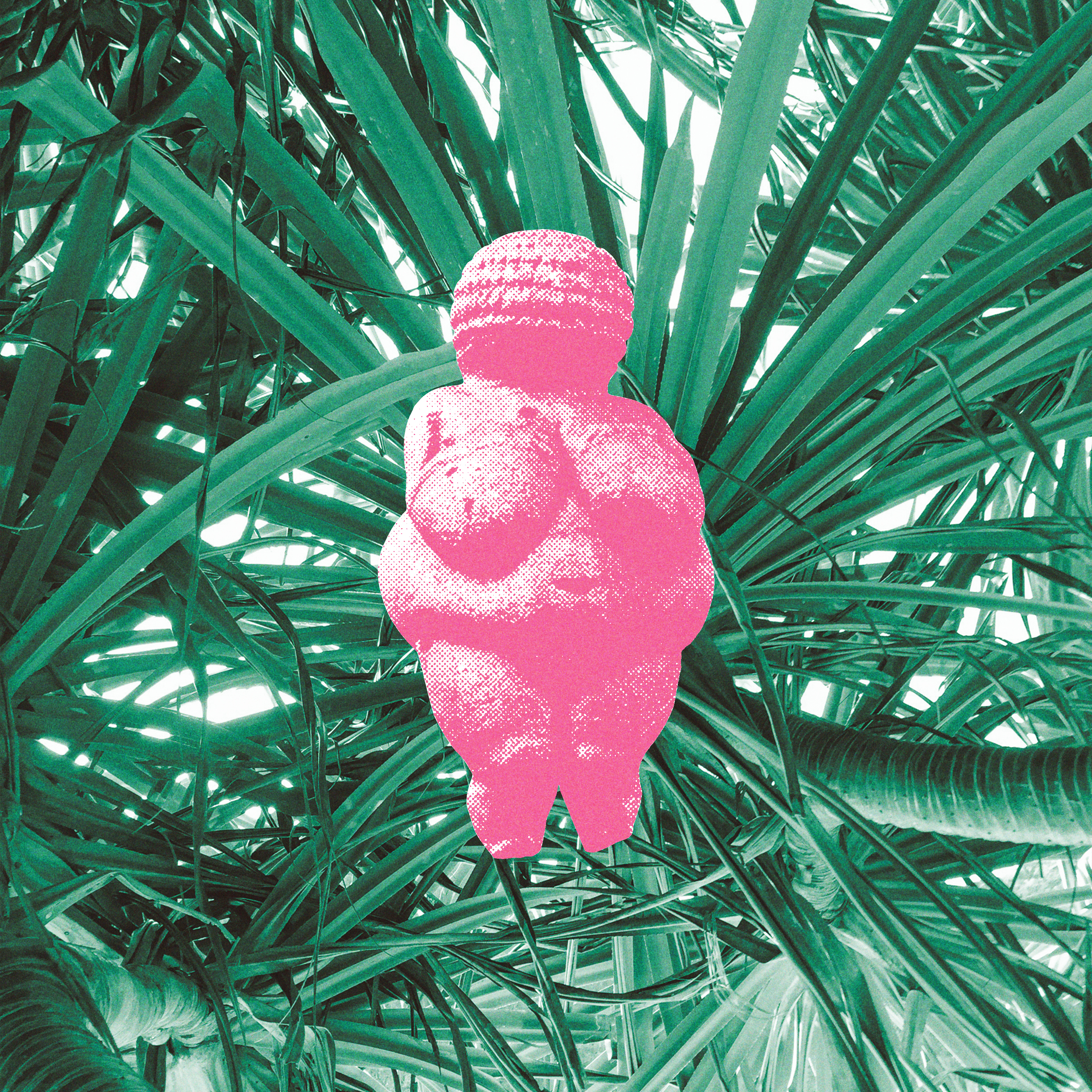 Abstract cropped Venus release artwork texture